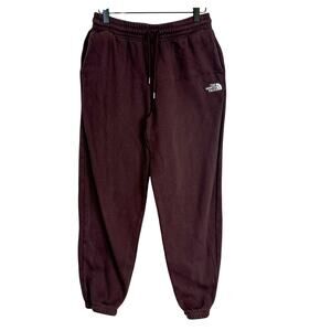 The North Face Womens Brown High Rise Fleece Sweatpants Brown 27” - S